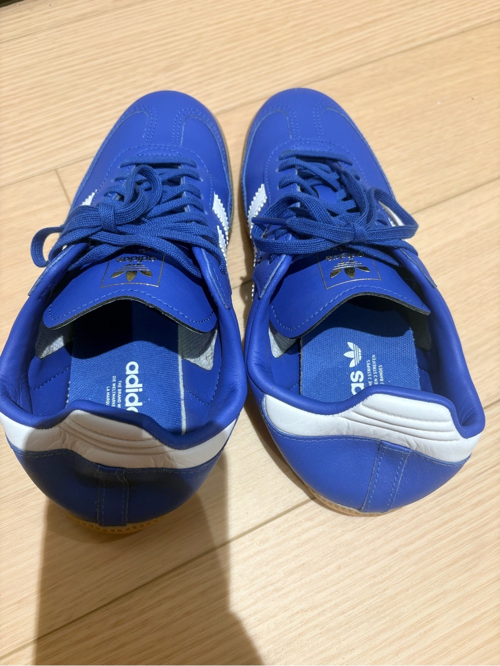 adidas Blue Samba Classic Sneakers